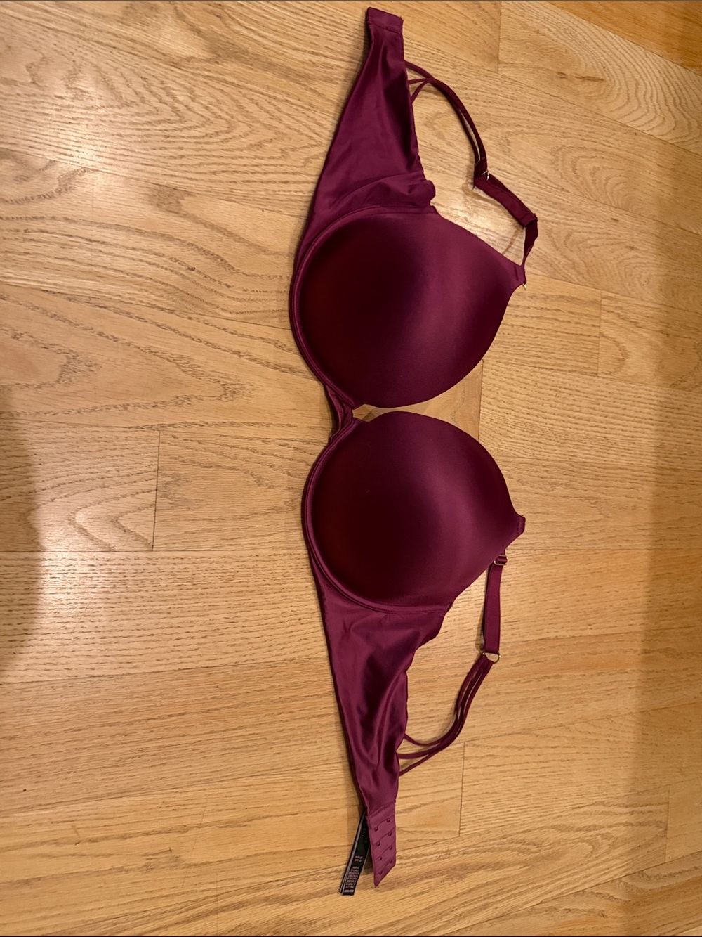 Victoria's Secret Burgundy Push-up Bra